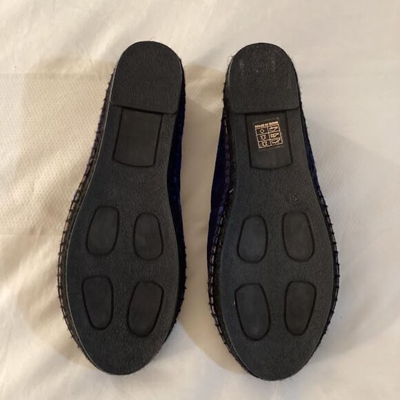 Kenzo Paris Blue Suede Tiger Espadrilles - Picture 8 of 8